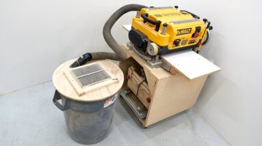 Easy to Make Dust Collector for the DeWalt 735 Planer