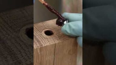 Epoxy Reinforced Screw Insert - for End Grain