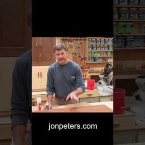 CA Glue & Sawdust is a Great Wood Fill #shorts