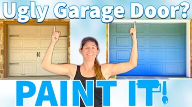 How to Paint a Garage Door | Curb Appeal Fast & Cheap