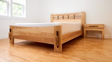 Making A Modern Bed with Traditional Joinery