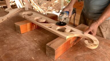 Ideas To Use Old Wooden Pallets Effectively For Christmas // How To Make Santa's Wooden Sleigh