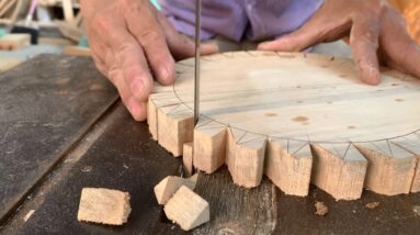 Handmade Wooden Lamp Design Ideas // DIY Night Light For Only 5 Dollars