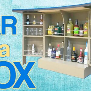 Build A Mobile Bar | DIY Bar In A Box