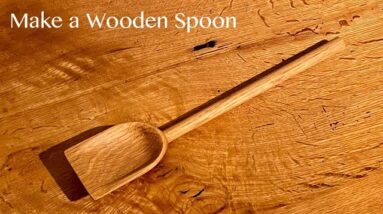 Carve a Wooden Spoon / She Shed Update