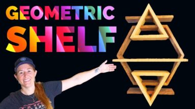 How I Built this Crazy Interlocking Shelf