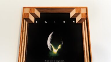 Making a Optical Illusion Poster Frame - Woodworking Project