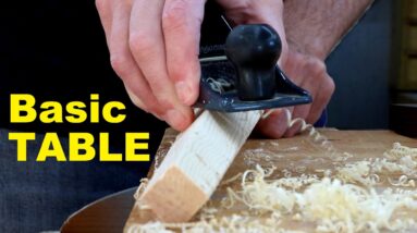 Making a simple, elegant table