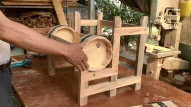 Rustic Woodworking Ideas // Raised Bed With Cheap Wooden Outdoor Planter Box