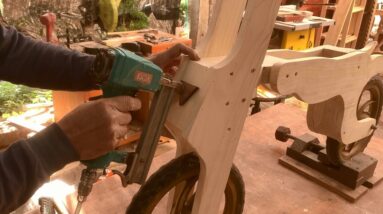 How To Build  A Wooden Balance Bike // DIY Project For Everyone!