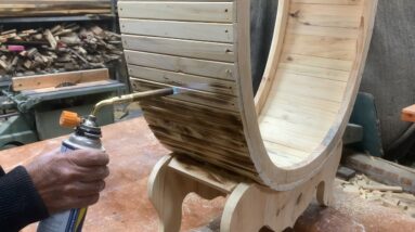 DIY Woodworking Ideas // DIY Wine Display Stand In Your Own Unique Style -  How To Do It!