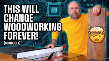 MIND BLOWN! 🤯 Using AI to Design a Woodworking Project