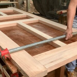 My First Woodworking Project For Interior Doors // A Debut Product For A Dream Home  - DIY!