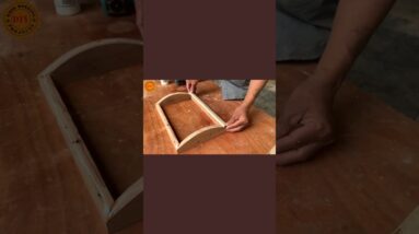 A Chest With A Secret Compartment Inside // DIY Woodworking#Shorts