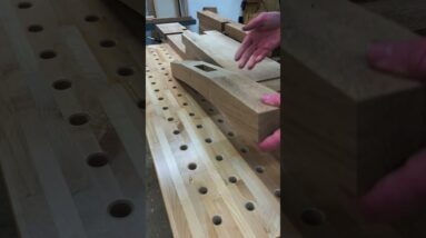 Trestle Table Next Step Shaping & Sanding Project Video Coming Soon #shorts