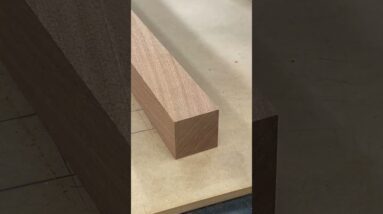 7° angle detail - Planter - Woodworking #shorts