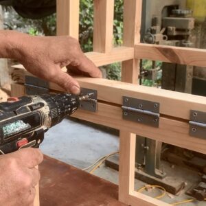 Smart Creative Project From Wood // How To Make A Unique 2 in 1 Chair