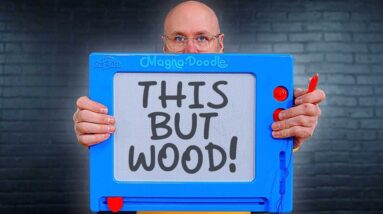 Woodworker Turns a Child's Toy Into Fine Furniture