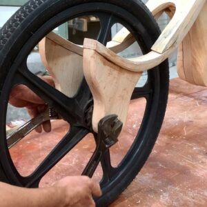 The Craftsman's Amazing Wood Bending Technique // How To Make A Very Stylish Kid's Sports Bike