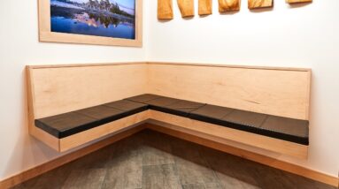 Making a Floating Banquette - Full Build Video