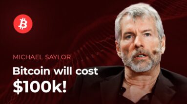 Bitcoin Halving Will Send BTC Price to $100,000? Michael Saylor LIVE