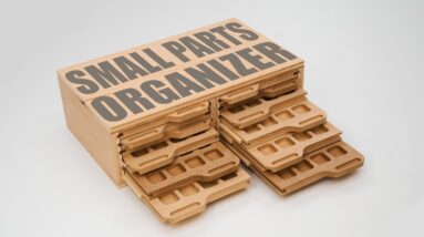 Genius Idea for a Small Parts Organizer