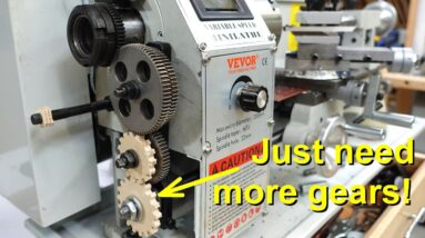 Cut *any* thread pitch on a metal lathe