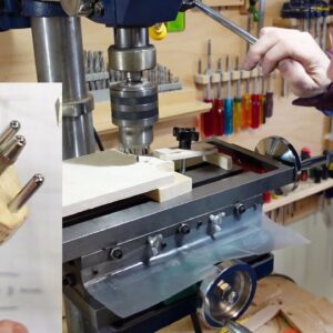 Drilling holes accurately / Lens curvature gauge