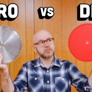 Comparing a Professional Wood Shop to a DIY Garage.