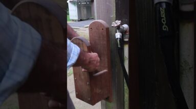 Hose Holder - Scrap Wood Project - Free Plans