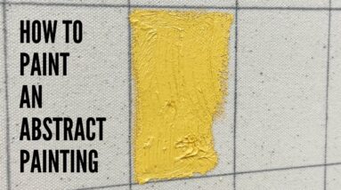 Abstract Painting for Beginners / Anyone Can Make this Painting