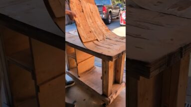 Plywood doesn't like rain