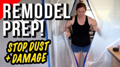 Library Loft Build! How to Prep for a Big Remodel