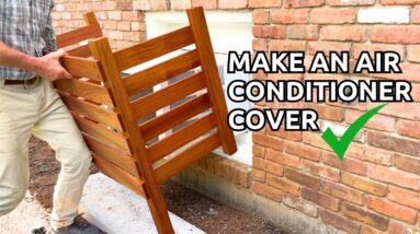 Make an Air Conditioner Screen / Cover
