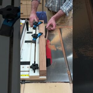 Make Fancy Legs on the Table Saw