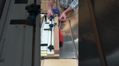 Make Fancy Legs on the Table Saw