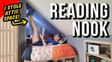 My Cozy Reading Nook | How I Found Extra Space
