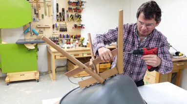 Splintered chair leg repair