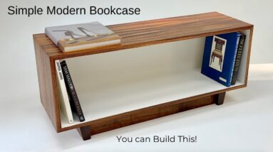 Build This Bookcase / Basic Wood Veneer, Woodworking Project
