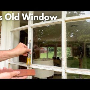 Fixing This Old Window