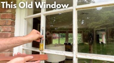 Fixing This Old Window