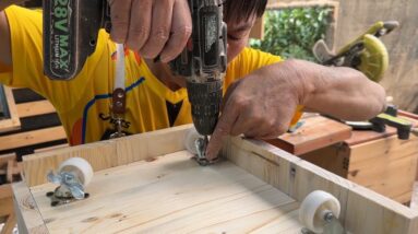 Great Projects Best Woodworking Plans For Beginners // Smart Space Saving Furniture For Living