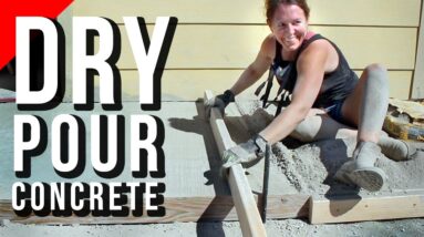 Dry Pour Concrete | Better than Wet?