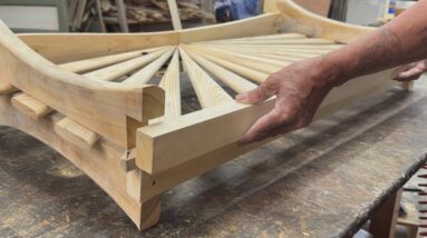 Video Tutorial On How To Make A Beautiful Deco Table That Will Satisfy You // Skillful Carpentry