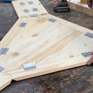 How To Make A Compact Folding Table Can Be Easily Taken // Small But Extremely Useful Ideas