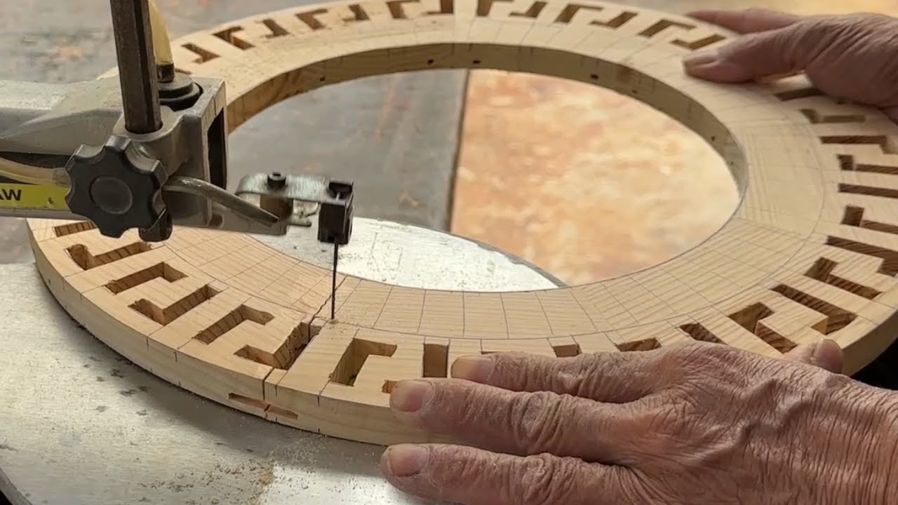 Unique Inspirational Wooden Wall Clock Project // Build A Giant Wristwatch