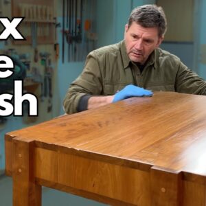 Hand Rubbed Wax Free Wood Finish