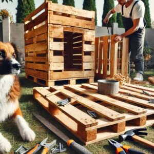 Recycled Wood Pallets Ideas // Build A Pet House From Wood Pallets Worth Thousands Of Lollars