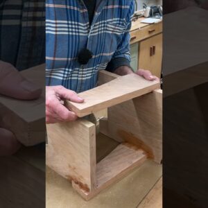 Tall Handle Step Stool / Woodworking