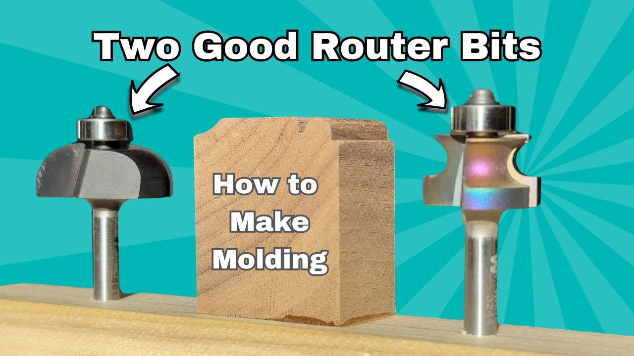 Make Molding With Router Bits And Build A Float Picture Frame